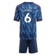 Maillot de foot Arsenal Gabriel Magalhaes #6 Extérieur vêtements enfant 2025-26 Manches Courtes (+ pantalon court)